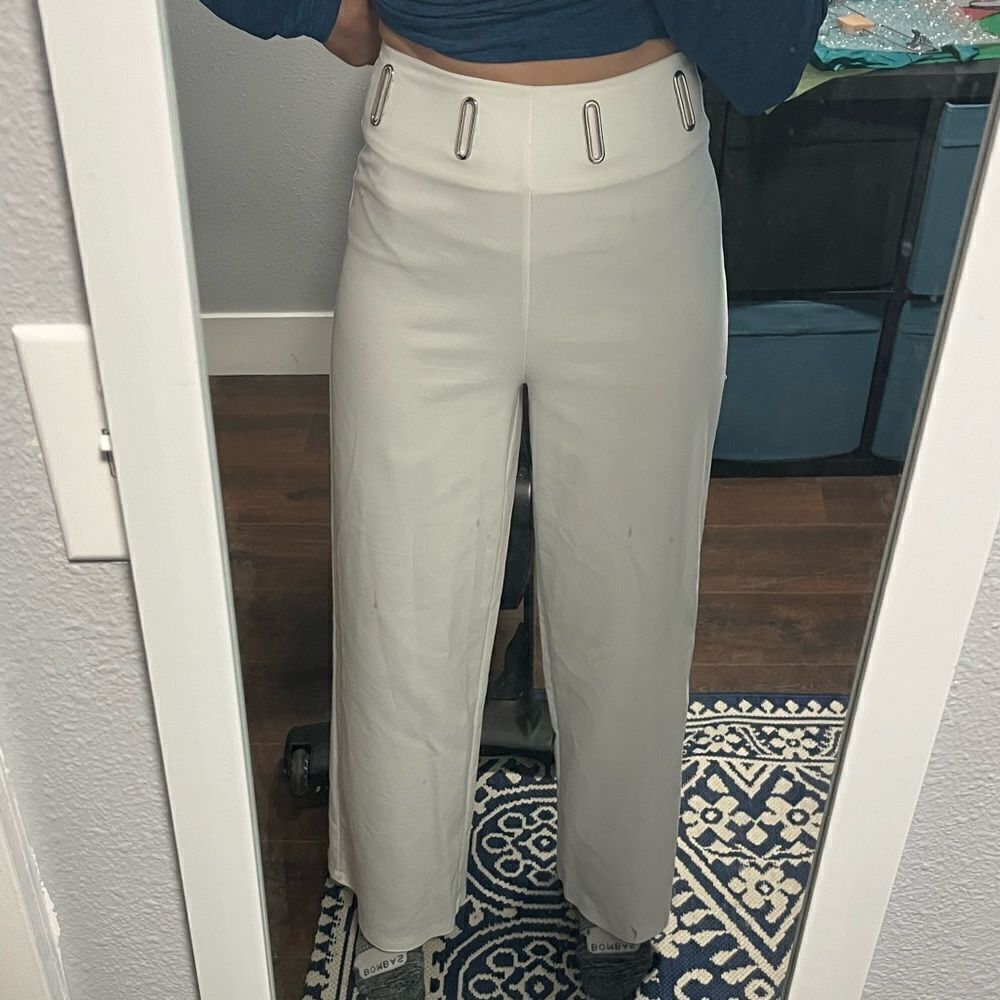 SUPERDOWN Wide Leg High Rise Pant - Picture 8 of 8